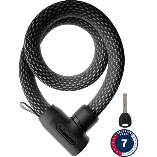 Abus 4004K/110 melna Yarnit atslēga