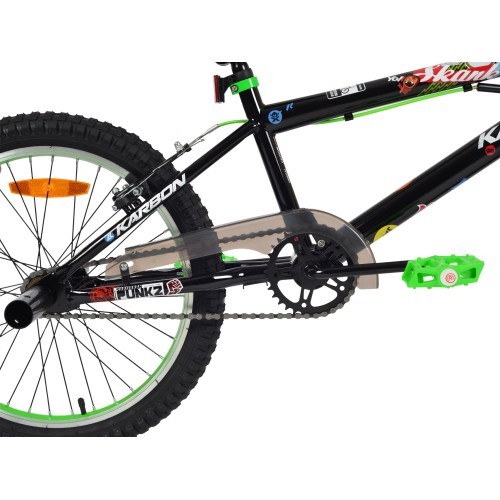 Velosipēds Karbon BMX 20 black-green