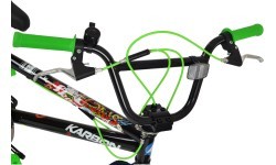 Velosipēds Karbon BMX 20 black-green