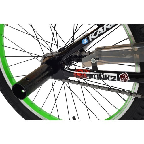 Velosipēds Karbon BMX 20 black-green