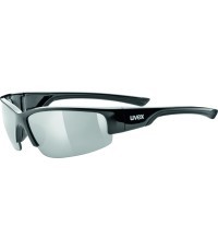 Uvex Sportstyle 215 brilles, melnas