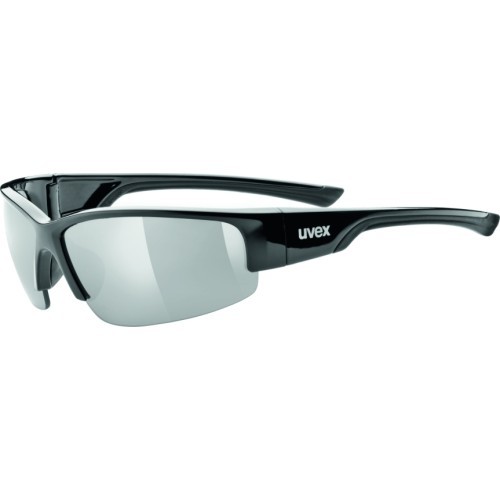 Uvex Sportstyle 215 brilles, melnas