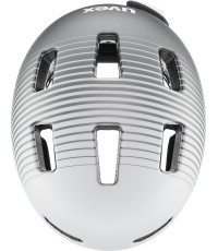 Uvex City 4 helmet, white-grey matt, 55-58 cm