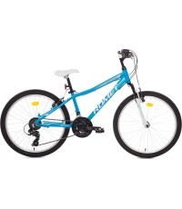 Велосипед Romet Jolene 24 2025, бирюзово-розовый