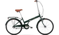 Велосипед Romet Jubilat Classic 2025, зелёный