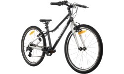 Velosipēds Karbon Superlight 24, melns