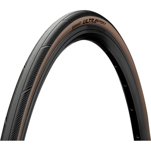Покрышка 28" Continental Ultra Sport III 28-622 Fold black/brown