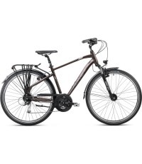 Velosipēds Romet Wagant 7 2024 tumši brūni pelēks
