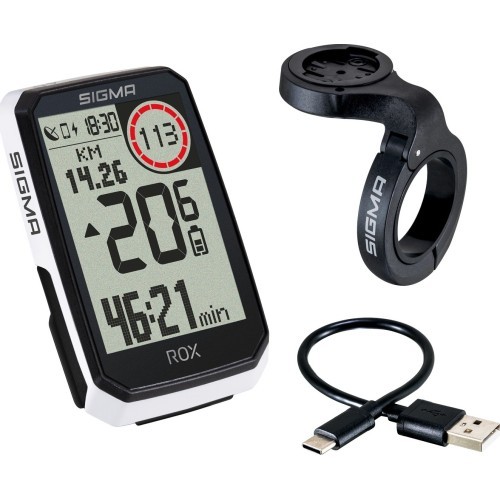 Велокомпьютер SIGMA ROX 4.0 Endurance GPS, белый