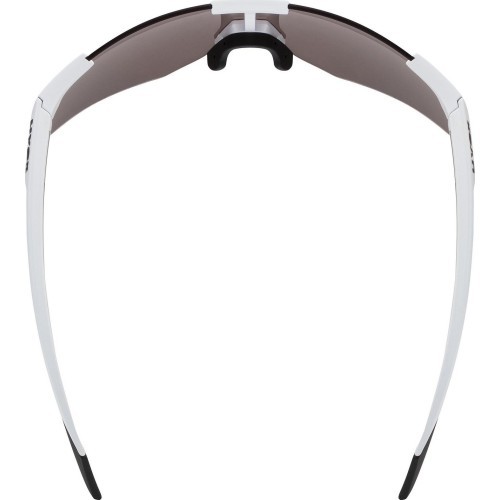 Uvex Pace Perform CV glasses, white matt / mirror lavender