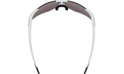 Brilles Uvex Pace Perform CV, white matt / mirror lavender