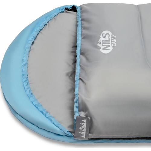 NC2008 BLUE-GRAY SLEEPING BAG SIZE. M NILS CAMP