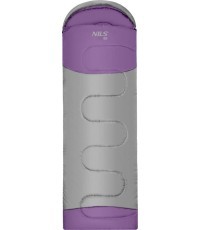 NC2008 GREY-VIOLET SLEEPING BAG SIZE M NILS CAMP