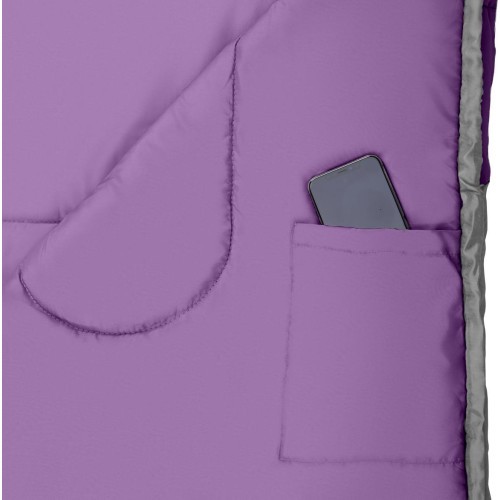 NC2008 GREY-VIOLET SLEEPING BAG SIZE M NILS CAMP