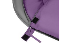 NC2008 GREY-VIOLET SLEEPING BAG SIZE M NILS CAMP