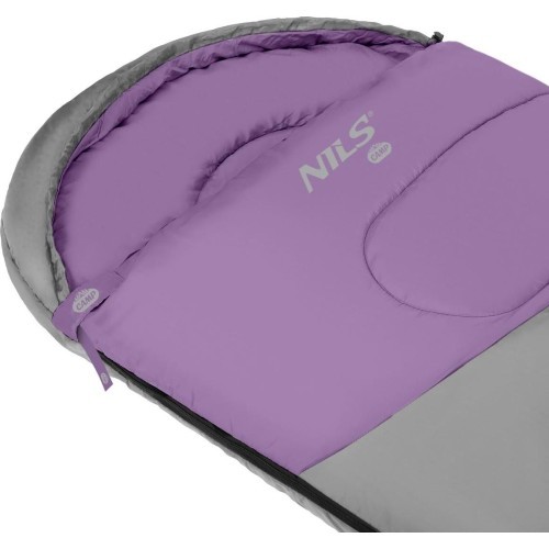 Pelēki violets guļammaiss NC2008 M izmēra Nils Camp