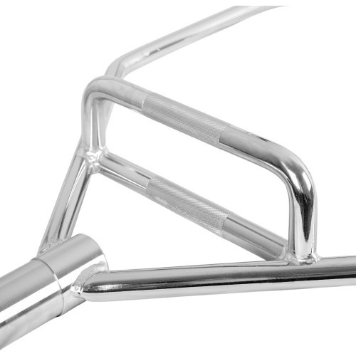 Sešstūra olimpiskais stienis inSPORTline Hexlif 140 cm / 50 mm - 21,8 kg, slodze 200 kg, ar fiksatoriem
