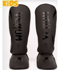 Venum Challenger Kids Shin Guards - черный/черный