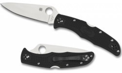 Складной нож Spyderco C10FPBK Endura 4, Flat Ground, чёрный