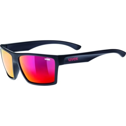 Brilles Uvex lgl 29 black mat red