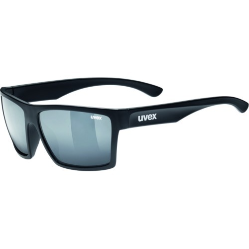 Uvex LGL 29 Glasses Black Mat Silver