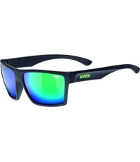 Uvex LGL 29 Glasses Black Mat Green