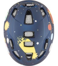 Шлем Uvex Kid 2 cc dark blue rocket mat