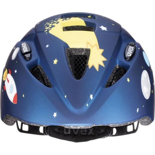 Uvex Kid 2 CC Helmet Dark Blue Rocket Mat