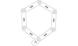 Abus Folding Bordo uGrip 5700/80 BU SH Lock