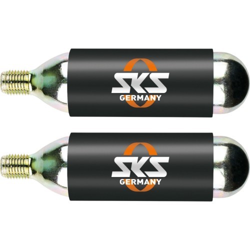 SKS Airbuster saspiesta gaisa CO2 baloniņš sūknim (2x16g), ar vītni