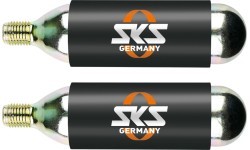 Баллончик сжатого воздуха CO2 SKS Airbuster для насоса (2x16 г), с резьбой
