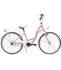 AZIMUT Julie 24" 2025 pink-white Bicycle