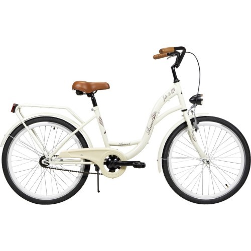 Velosipēds AZIMUT Julie 24" 2025 light cream