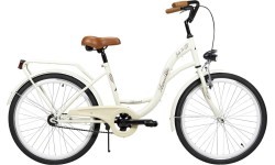 Velosipēds AZIMUT Julie 24" 2025 light cream