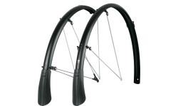 Dubļusargu komplekts 28" SKS Bluemels 35mm black matt