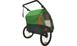 Велосипедный прицеп для детей Bellelli Trailblazer зелёный