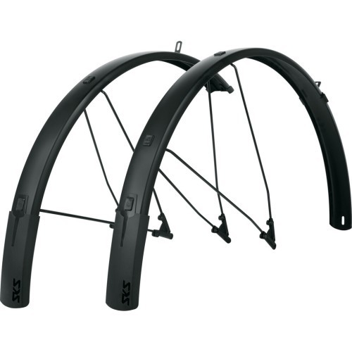 Dubļusargu komplekts 28" SKS Bluemels Style 56mm melns