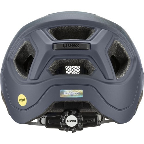 Uvex React Jr. MIPS helmet, azure - deep space matt