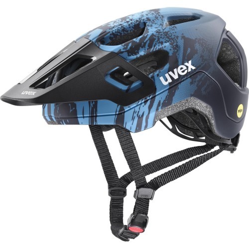 Шлем Uvex React Jr. MIPS, azure - deep space matt