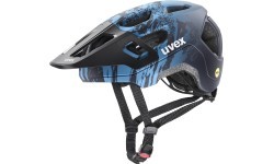 Шлем Uvex React Jr. MIPS, azure - deep space matt