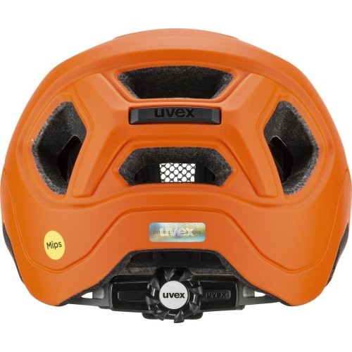 Uvex react jr. MIPS helmet papaya matt