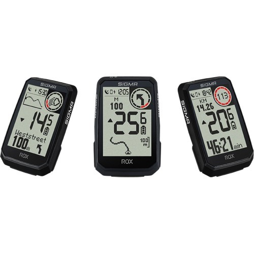 Velodators SIGMA ROX 4.0 Endurance GPS, melns