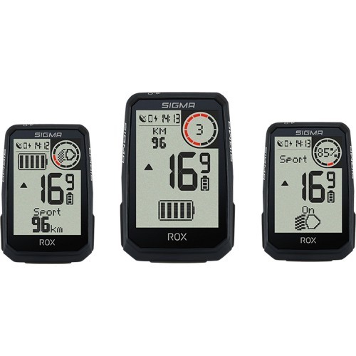 Velodators SIGMA ROX 4.0 Endurance GPS, melns