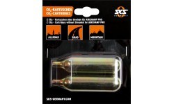 SKS Airchamp compressed air CO2 cartridge 16 g, non-threaded (pair)