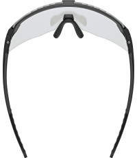 Brilles Uvex pace stage S V black matt / mirror blue