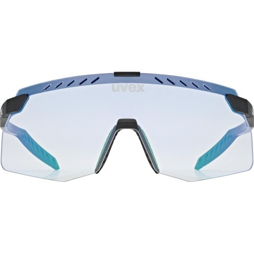 Brilles Uvex pace stage S V black matt / mirror blue