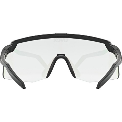 Uvex pace stage S V black matt / mirror blue glasses