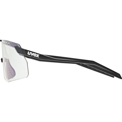Uvex pace stage S V black matt / mirror blue glasses