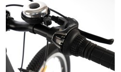 Velosipēds Karbon Superlight 24, melns