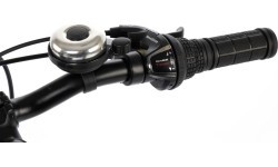Velosipēds Karbon Superlight 24, melns